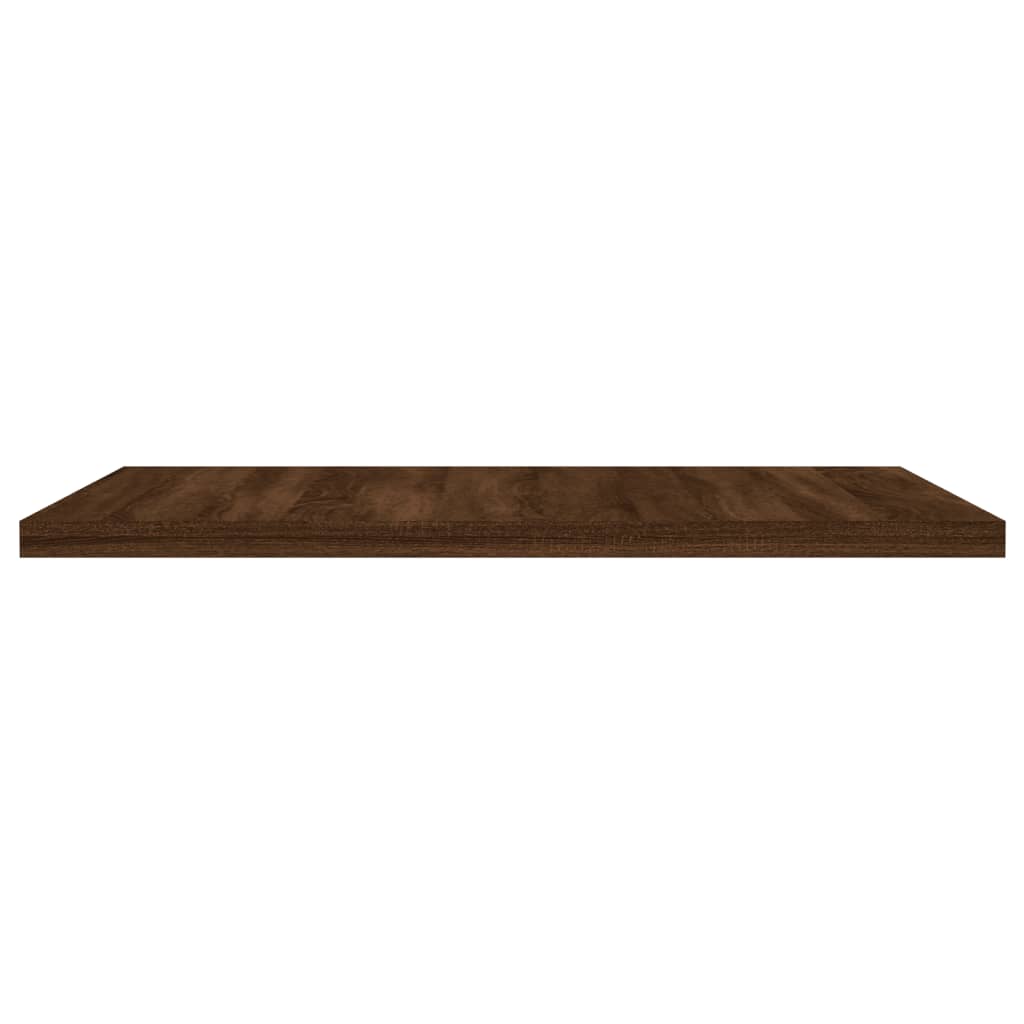 vidaXL Wall Shelves 4 pcs Brown Oak 40x40x1.5 cm Engineered Wood