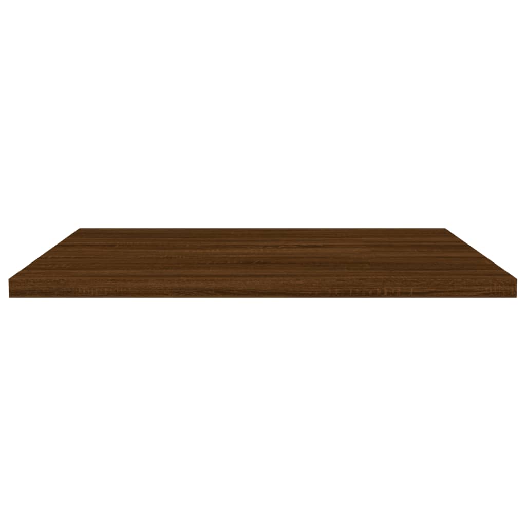 vidaXL Wall Shelves 4 pcs Brown Oak 40x50x1.5 cm Engineered Wood