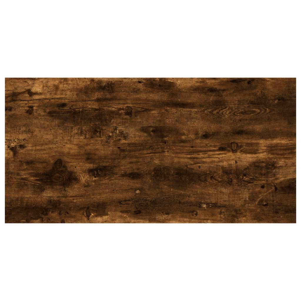 Wall Shelves 4 pcs Smoked Oak 60x20x1,5 cm Engineered Wood