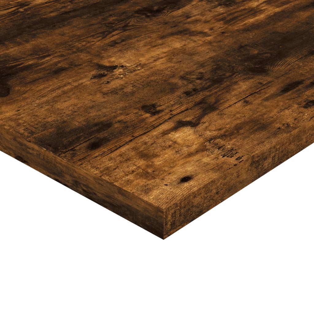 Wall Shelves 4 pcs Smoked Oak 60x30x1,5 cm Engineered Wood