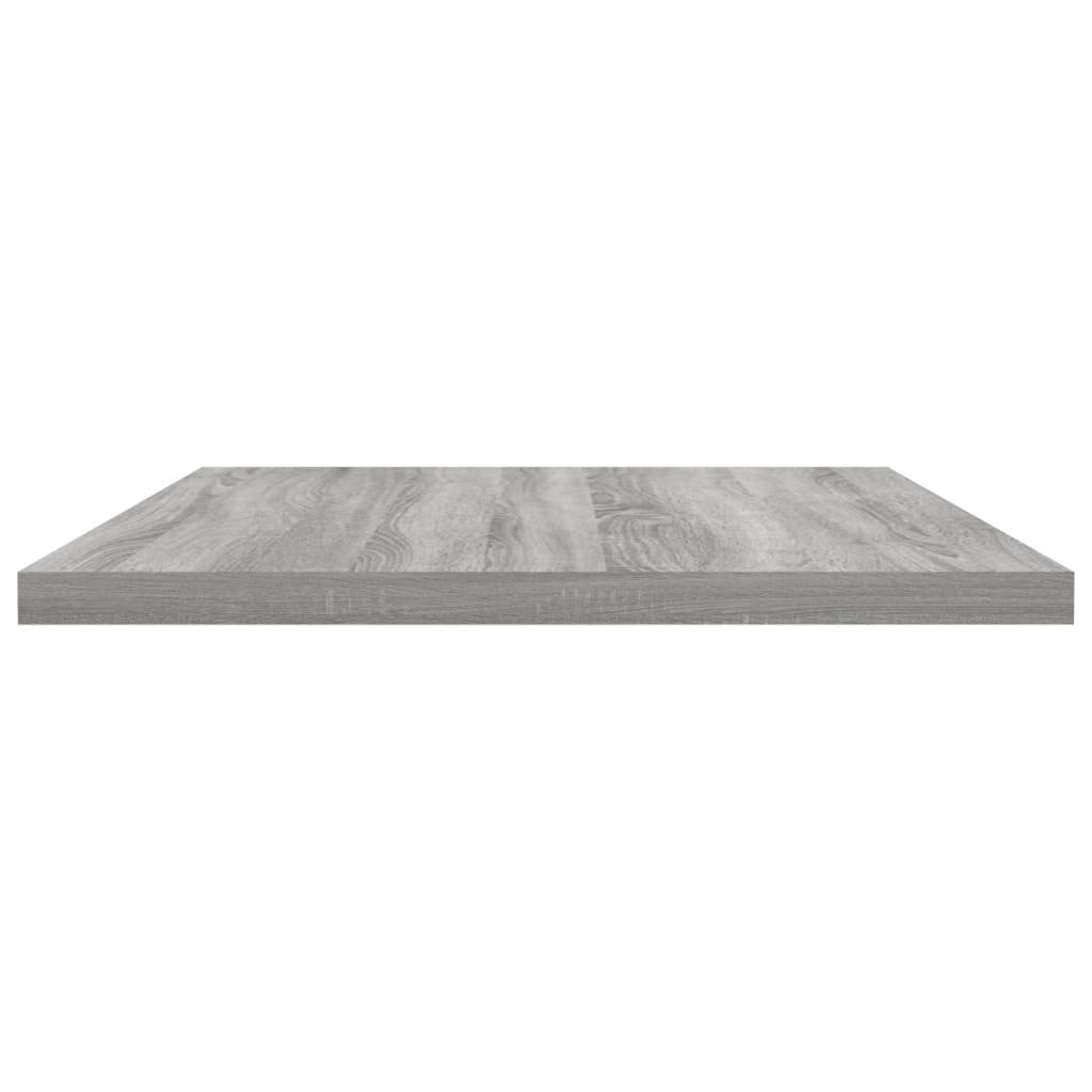 vidaXL Wall Shelves 4 pcs Grey Sonoma 60x30x1.5 cm Engineered Wood