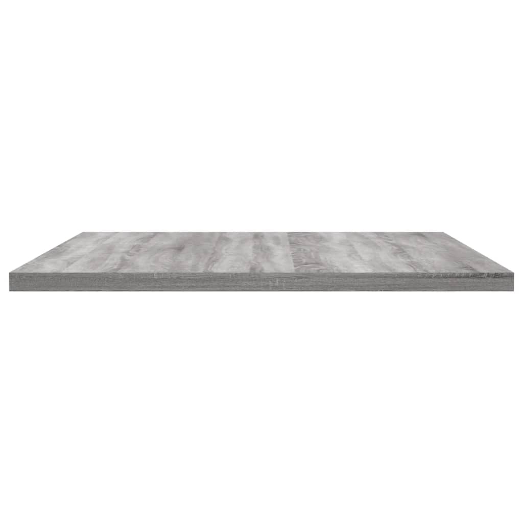 vidaXL Wall Shelves 4 pcs Grey Sonoma 60x40x1.5 cm Engineered Wood