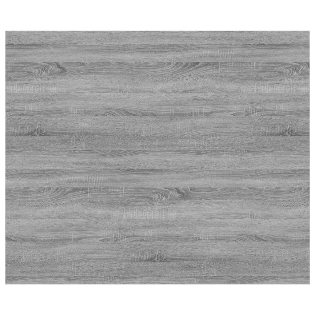 vidaXL Wall Shelves 4 pcs Grey Sonoma 60x50x1.5 cm Engineered Wood