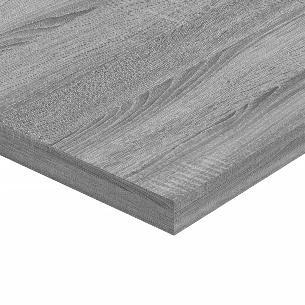 vidaXL Wall Shelves 4 pcs Grey Sonoma 60x50x1.5 cm Engineered Wood