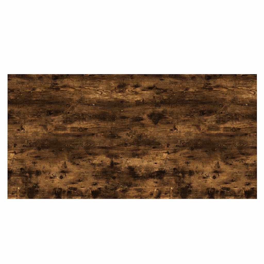 Wall Shelves 4 pcs Smoked Oak 80x40x1,5 cm Engineered Wood