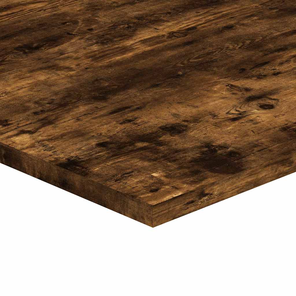 Wall Shelves 4 pcs Smoked Oak 80x40x1,5 cm Engineered Wood
