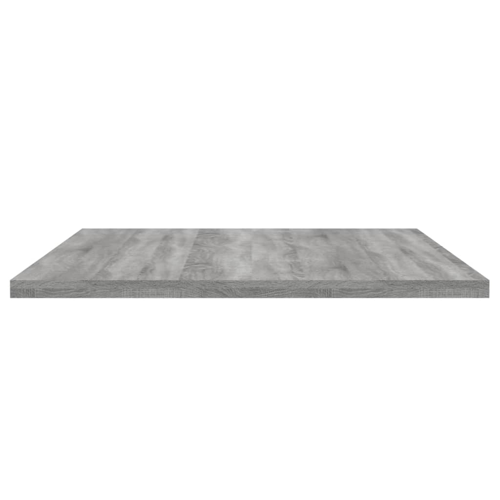 Wall Shelves 4 pcs Grey Sonoma 80x40x1,5 cm Engineered Wood
