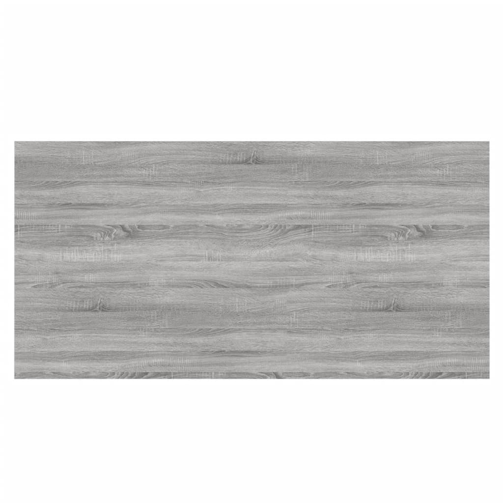 vidaXL Wall Shelves 4 pcs Grey Sonoma 80x40x1.5 cm Engineered Wood