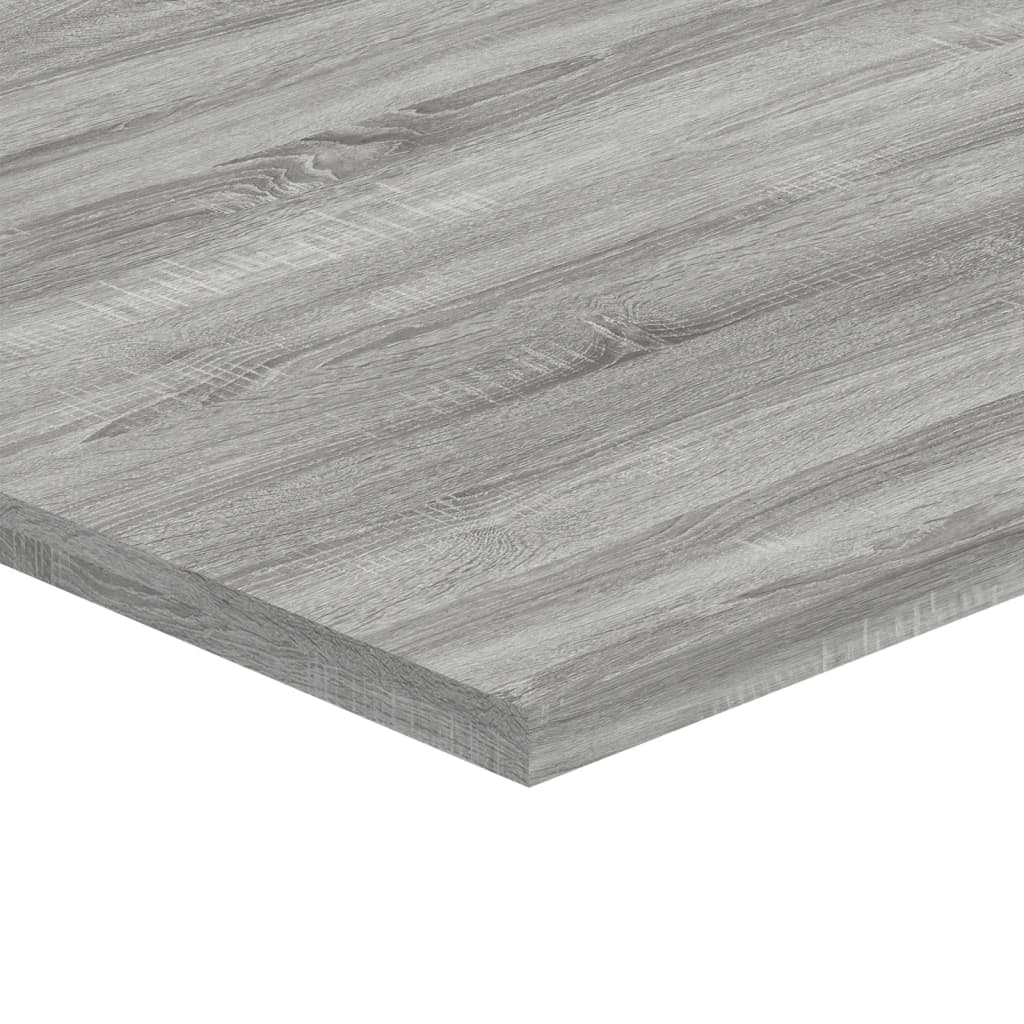 Wall Shelves 4 pcs Grey Sonoma 80x40x1,5 cm Engineered Wood