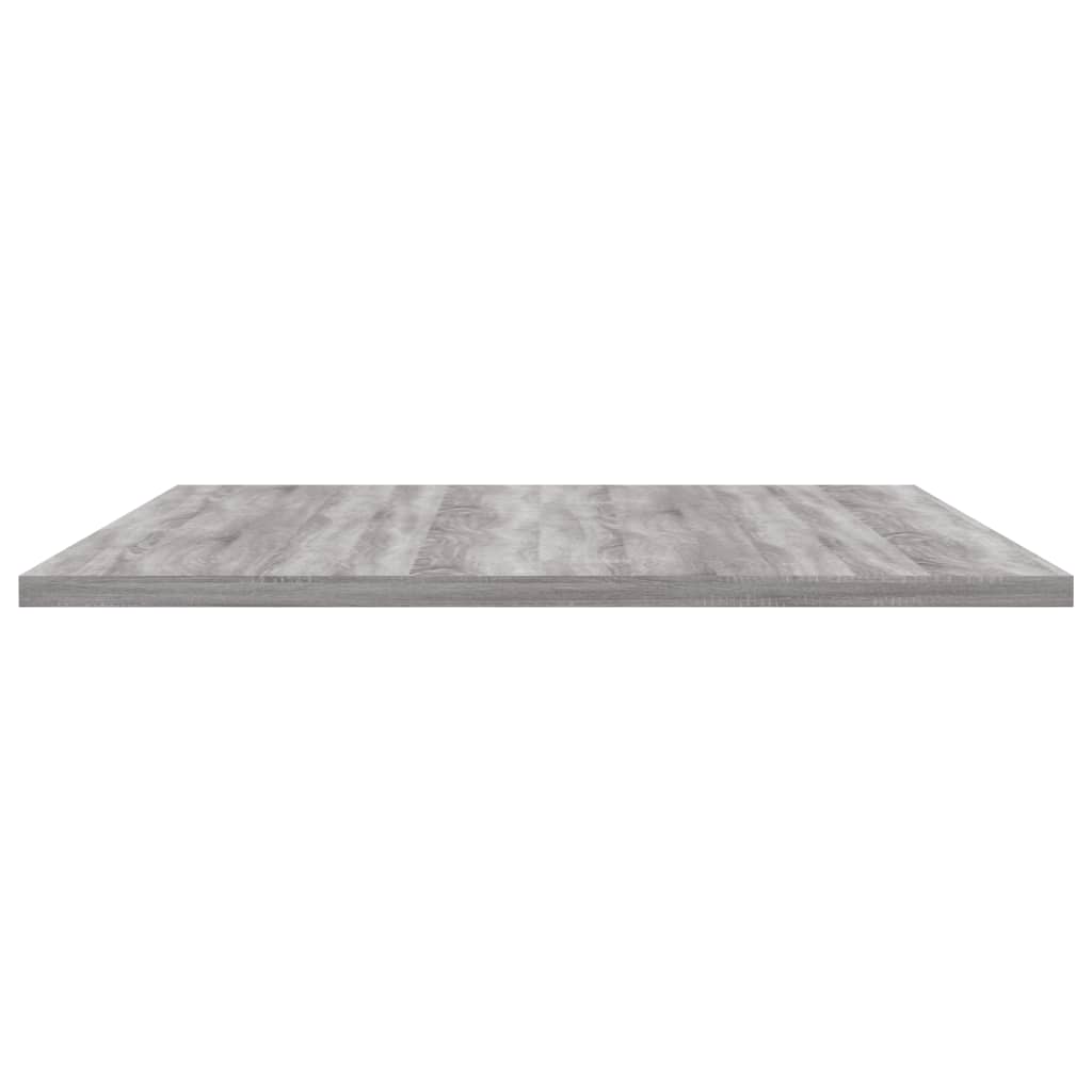 vidaXL Wall Shelves 4 pcs Grey Sonoma 80x50x1.5 cm Engineered Wood