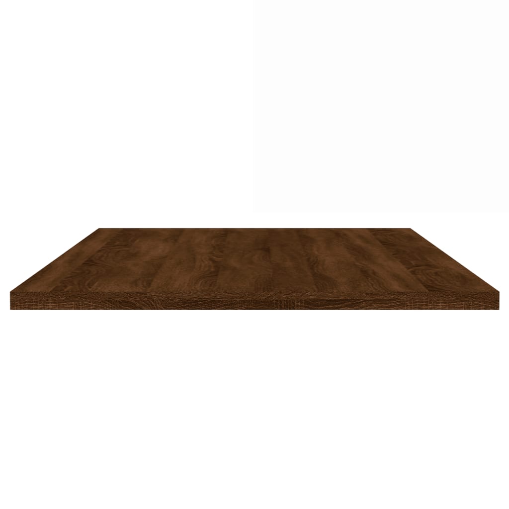 vidaXL Wall Shelves 4 pcs Brown Oak 100x40x1.5 cm Engineered Wood