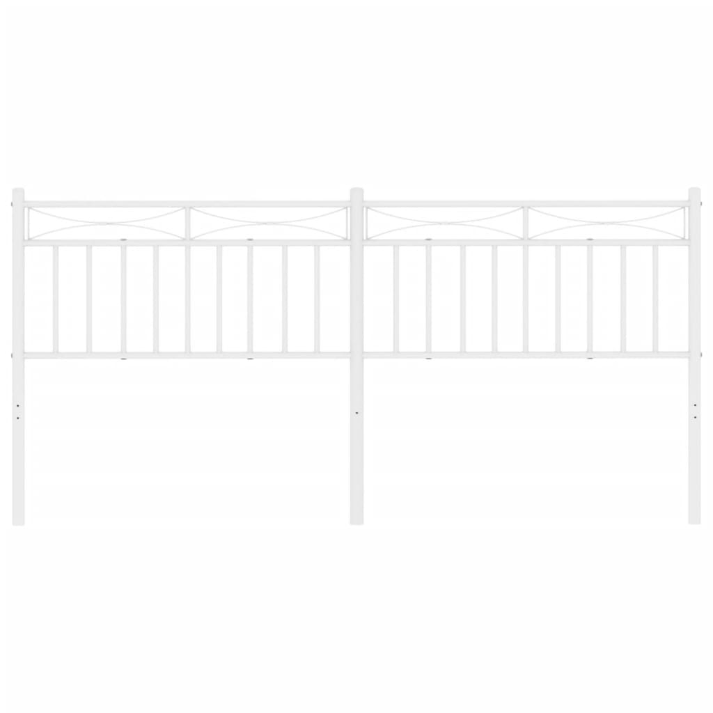 Metal Replace Headboard White 200 cm