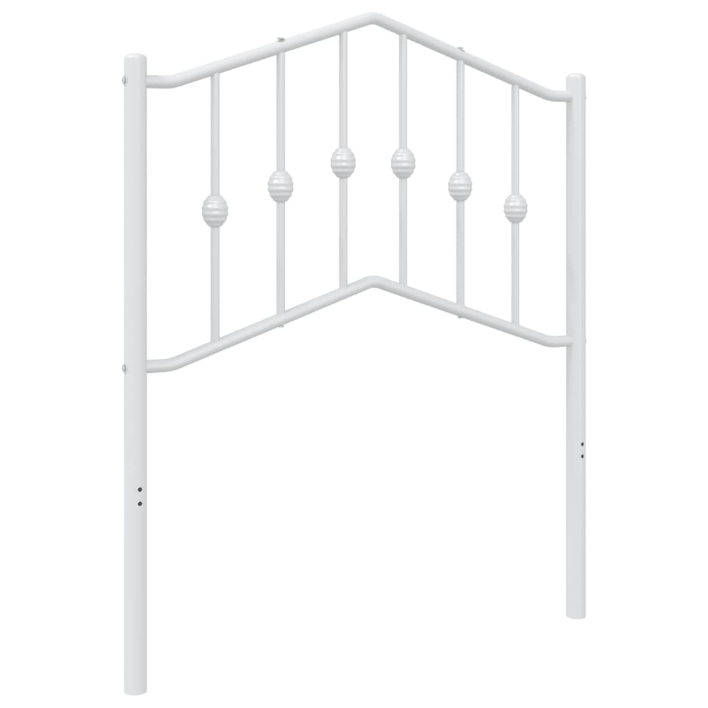 Metal Replace Headboard White 75 cm