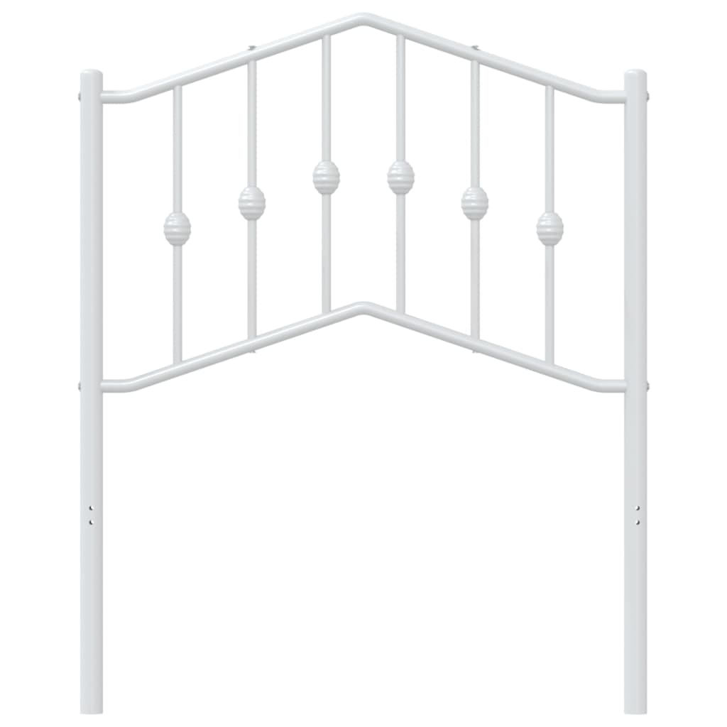 Metal Replace Headboard White 75 cm