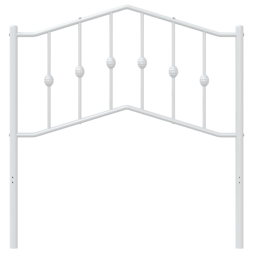 Metal Replace Headboard White 90 cm