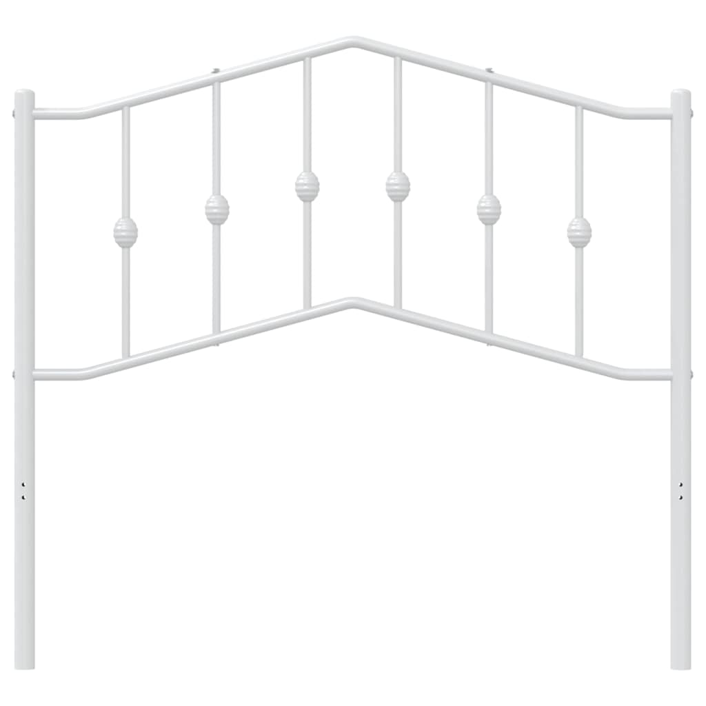Metal Replace Headboard White 100 cm