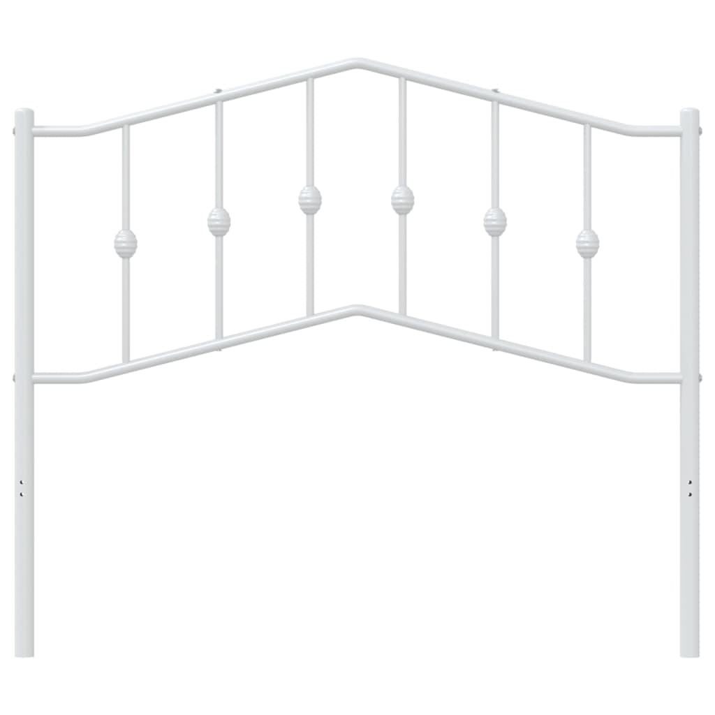 Metal Replace Headboard White 107 cm