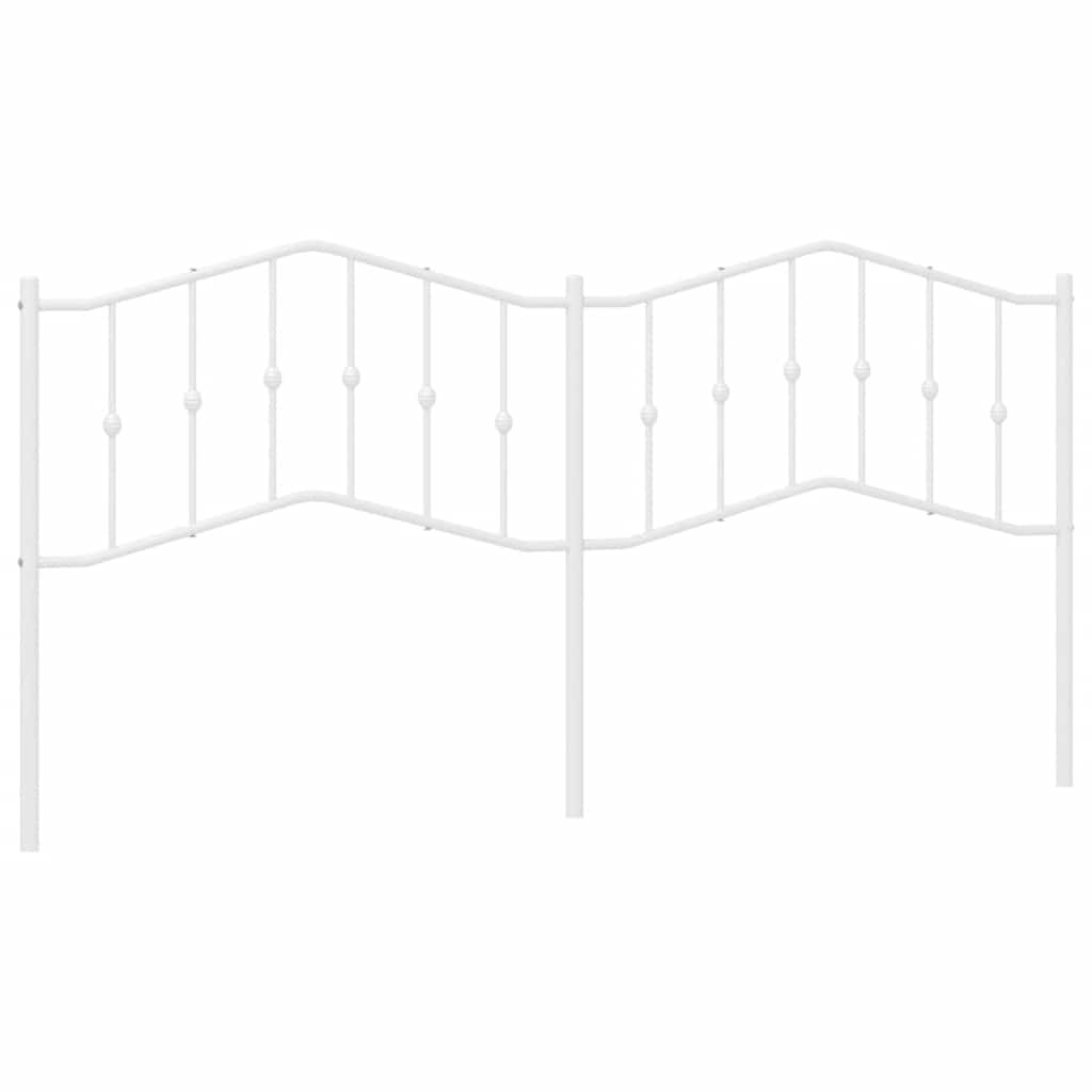 Metal Replace Headboard White 193 cm