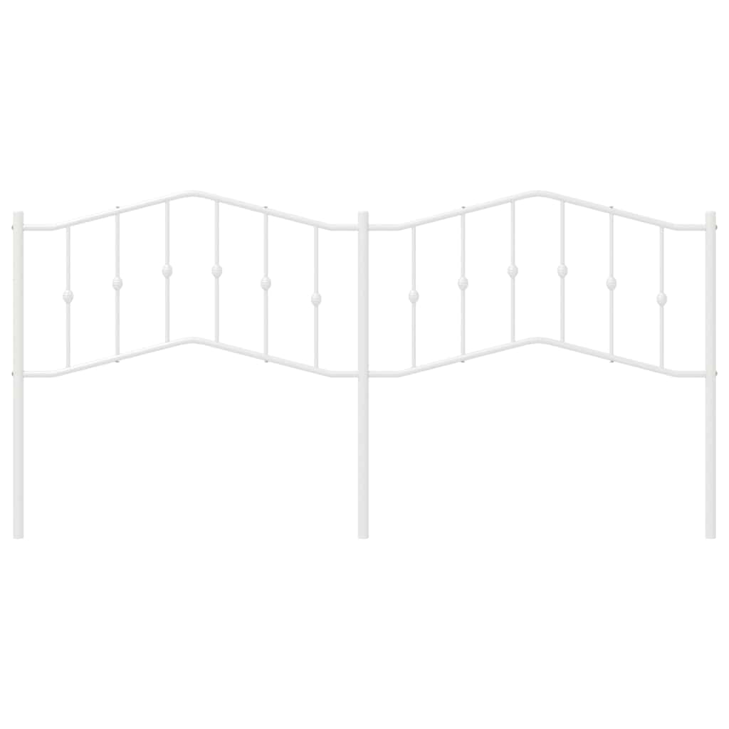 Metal Replace Headboard White 193 cm