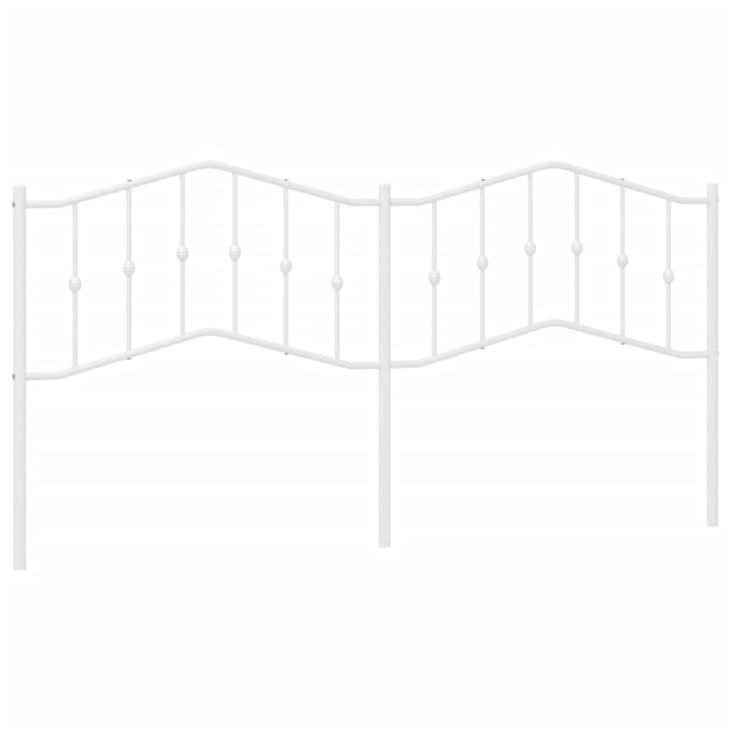 Metal Replace Headboard White 200 cm