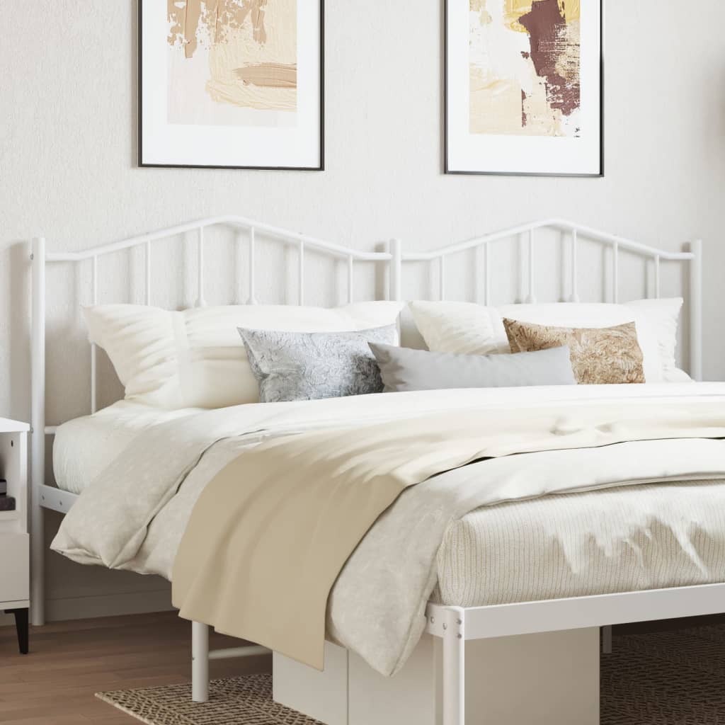 Metal Replace Headboard White 200 cm