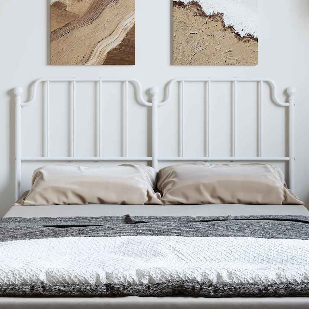 Metal Replace Headboard White 150 cm