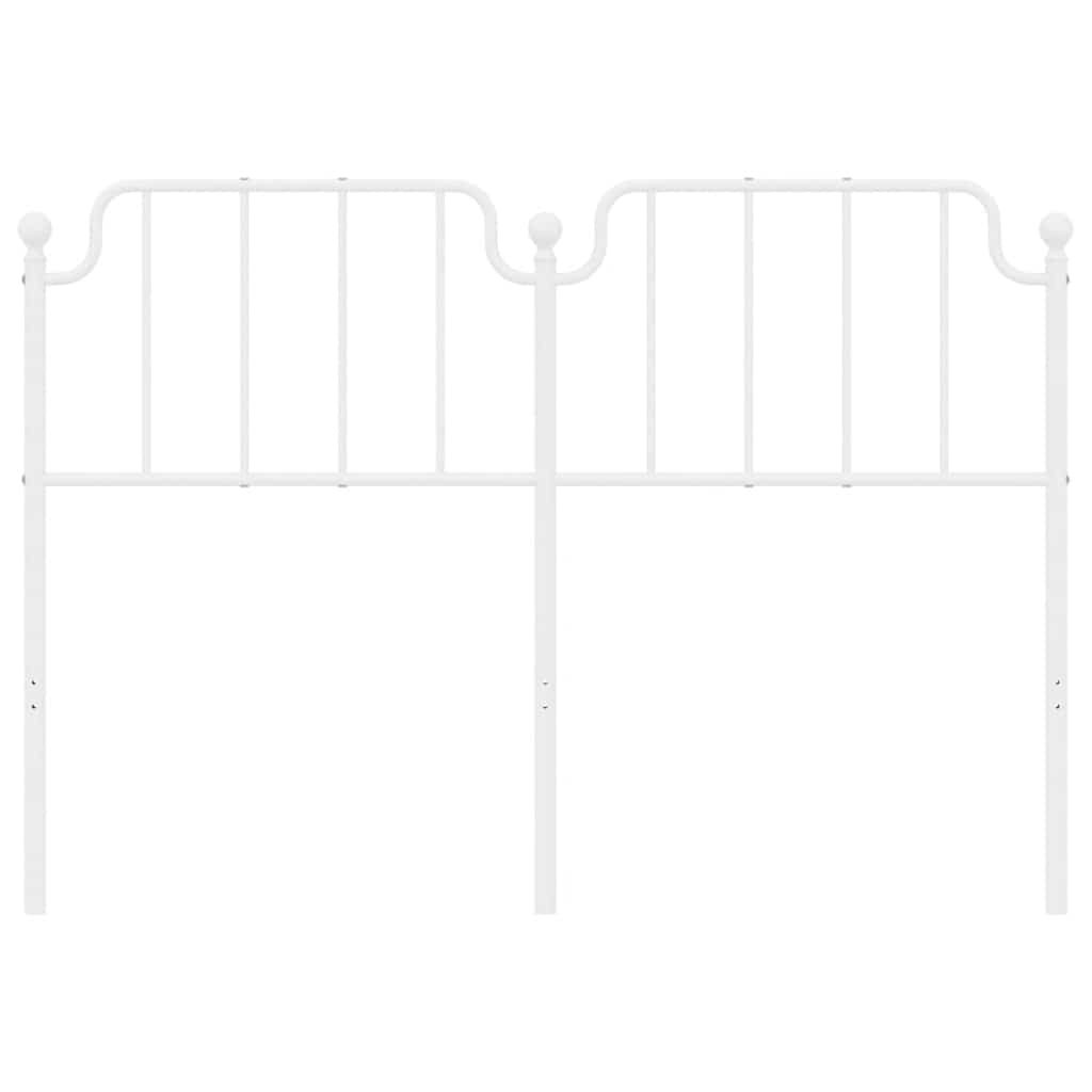 Metal Replace Headboard White 150 cm