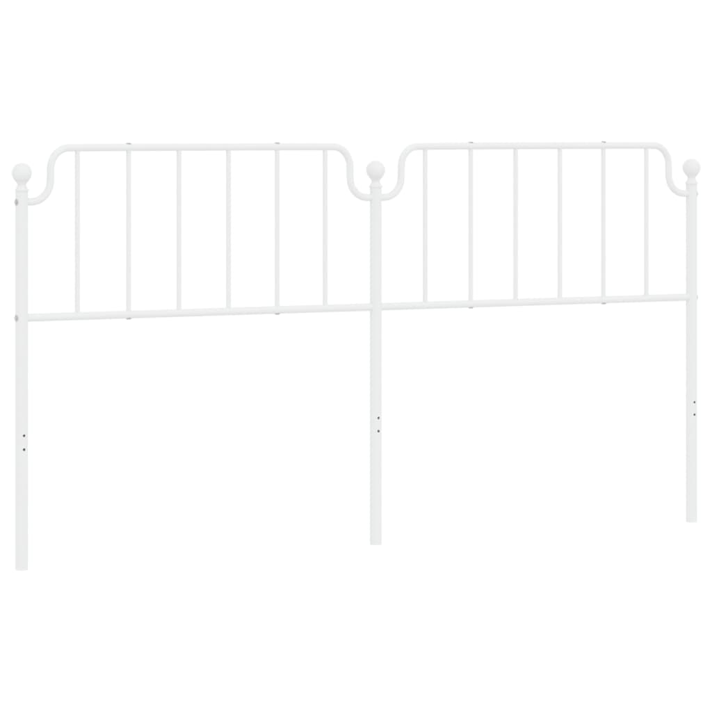 Metal Replace Headboard White 200 cm