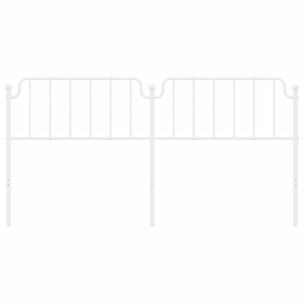 Metal Replace Headboard White 200 cm