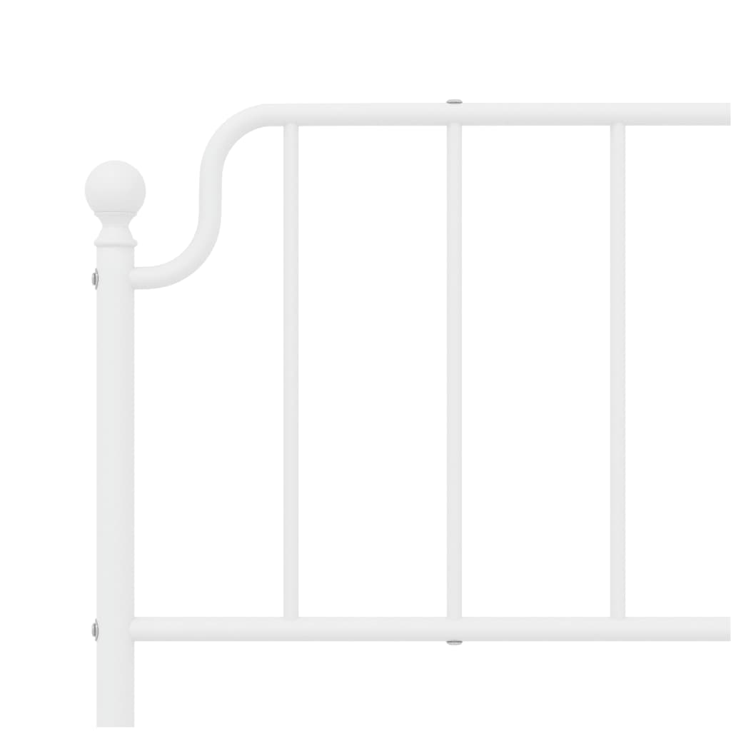 Metal Replace Headboard White 200 cm