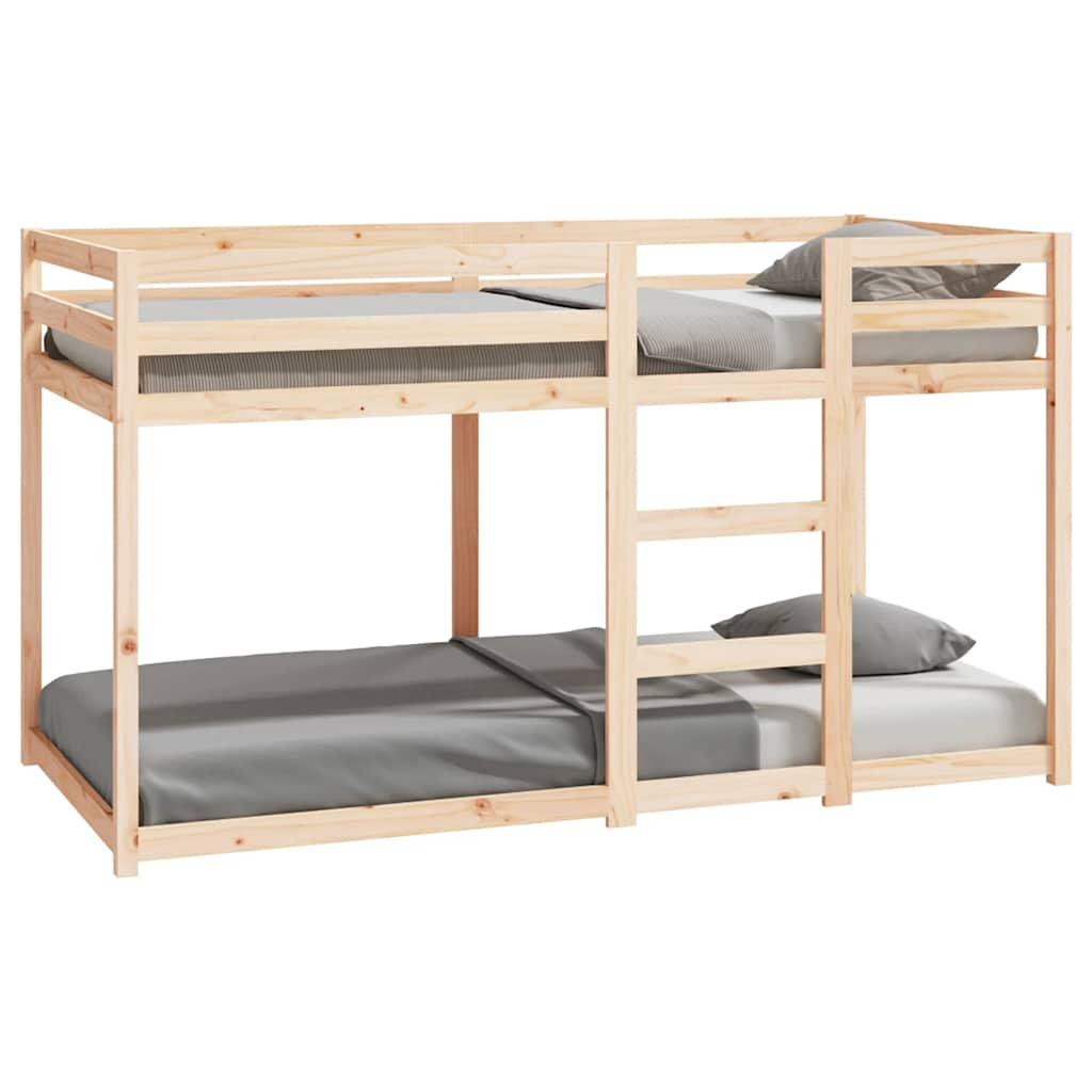 vidaXL Bunk Bed without Mattress 90x190 cm Single Solid Wood Pine