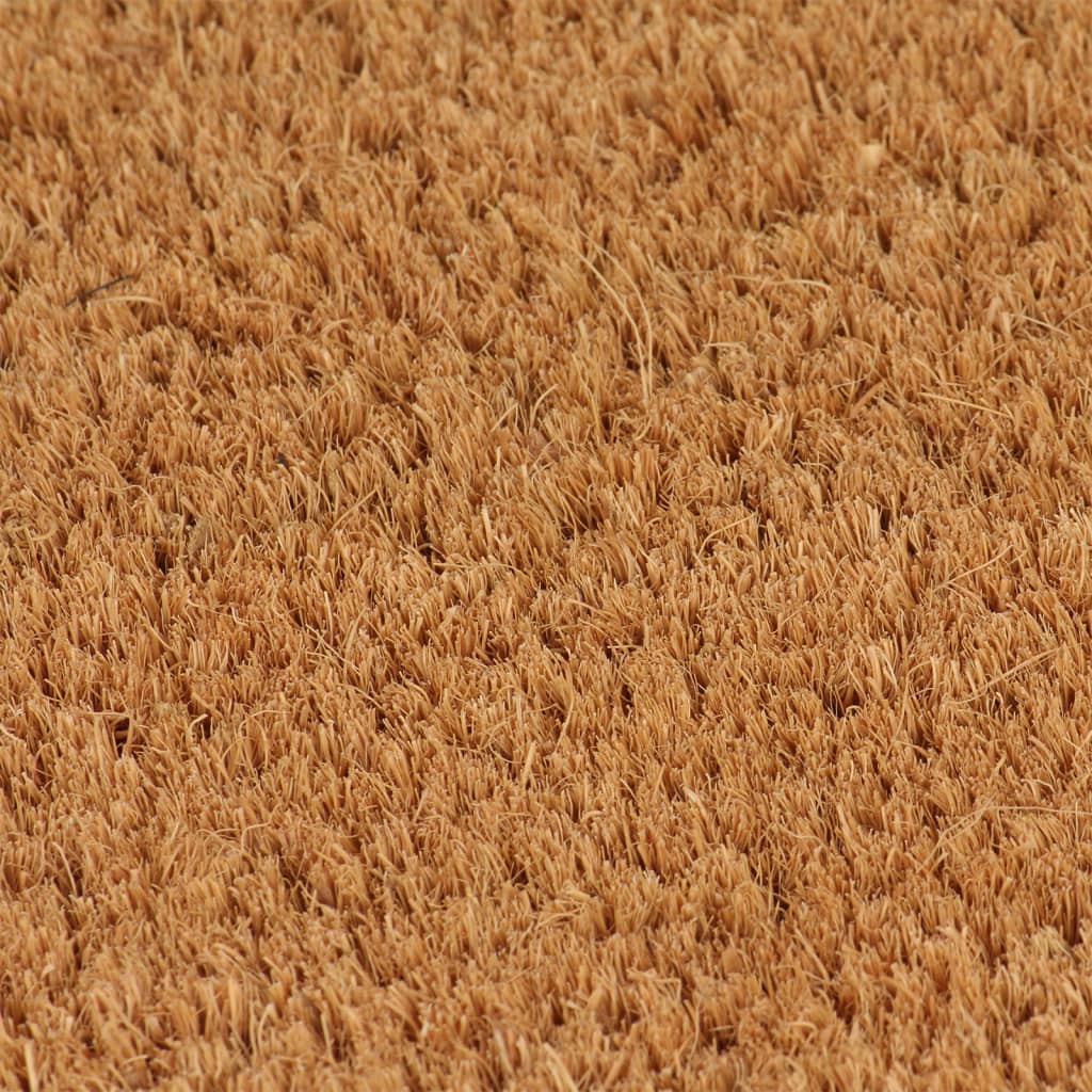 Door Mats 2 pcs Natural 40x60 cm Tufted Coir