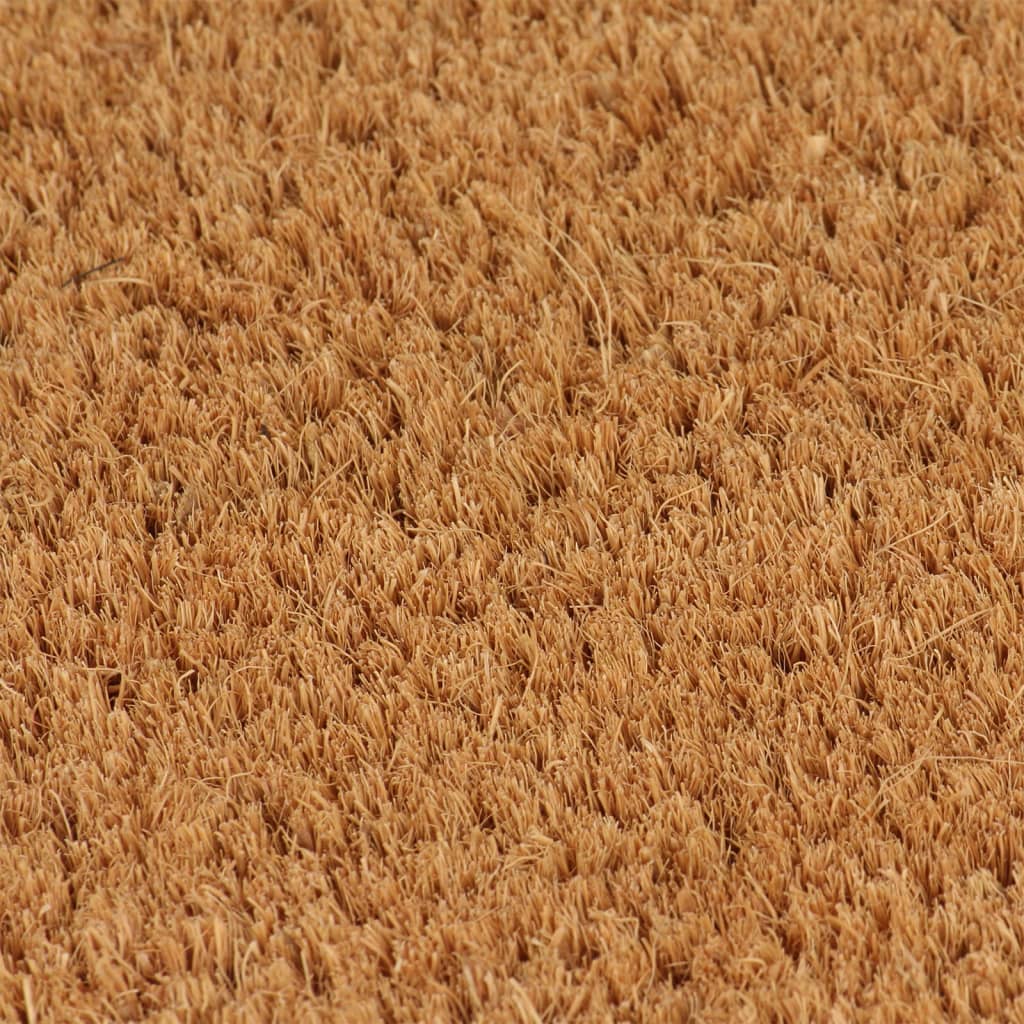 Door Mat Natural 50x80 cm Tufted Coir