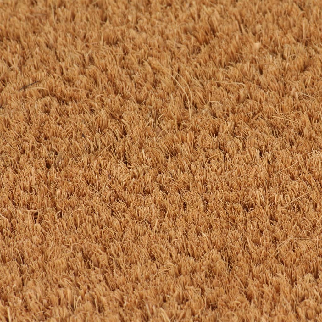 Door Mat Natural 100x200 cm Tufted Coir