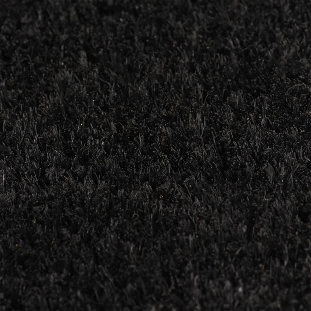 Door Mat Black 40x60 cm Tufted Coir