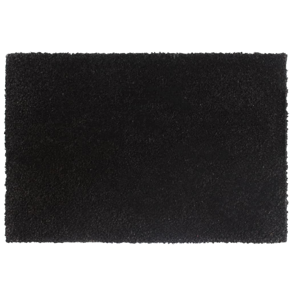 Door Mats 2 pcs Black 40x60 cm Tufted Coir