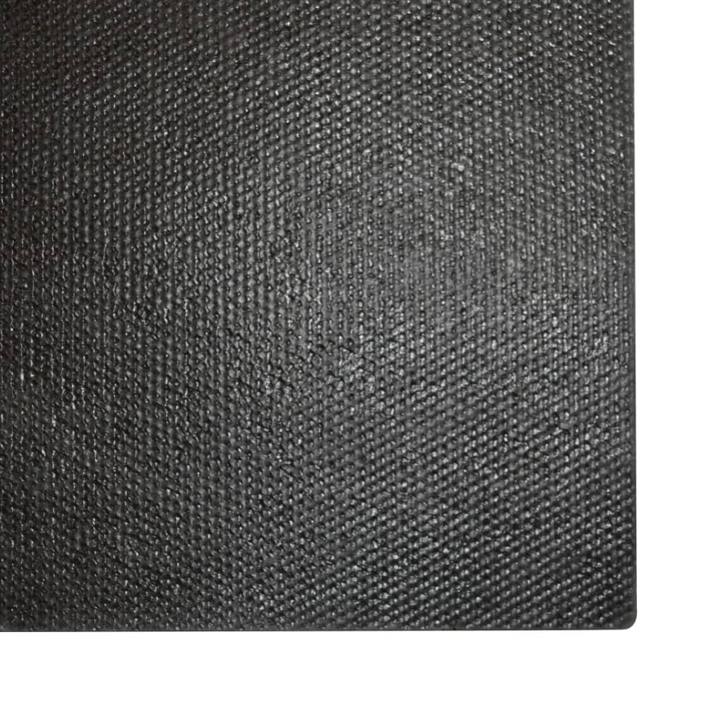 Door Mats 2 pcs Black 40x60 cm Tufted Coir
