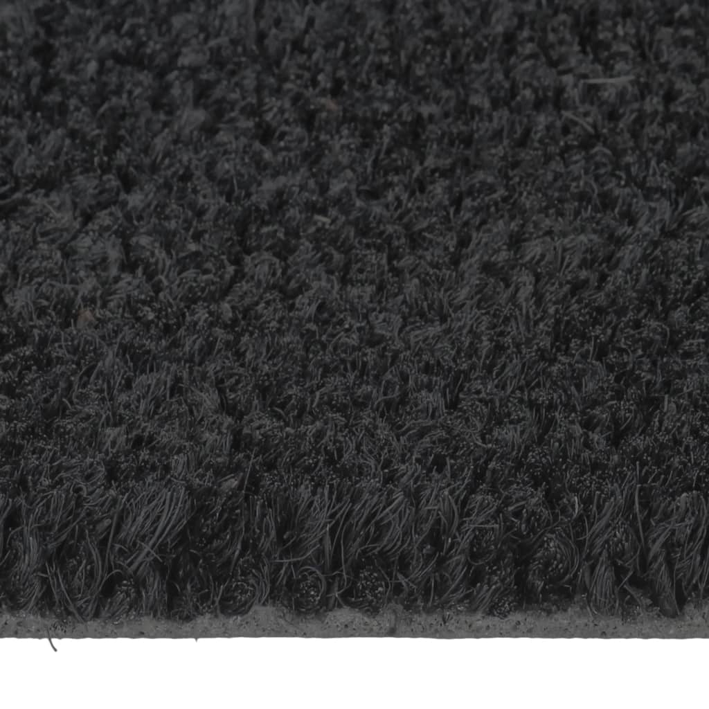 Door Mat | Black | Coir | Small | Non-slip | Door Mat | Farmhouse