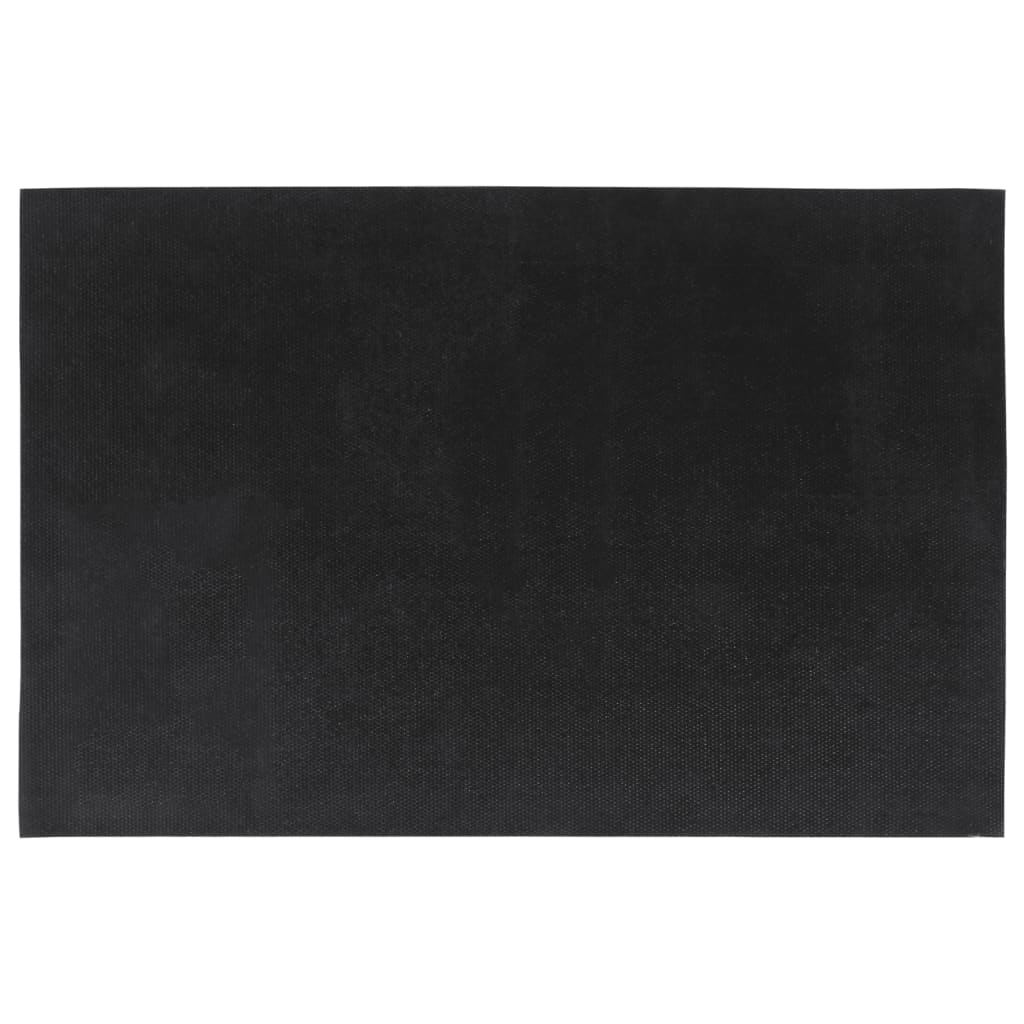 Door Mat Dark Grey 40x60 cm Tufted Coir