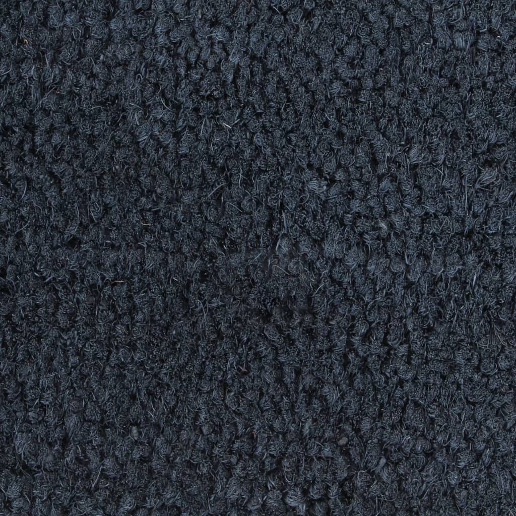 Door Mat Dark Grey 40x60 cm Tufted Coir