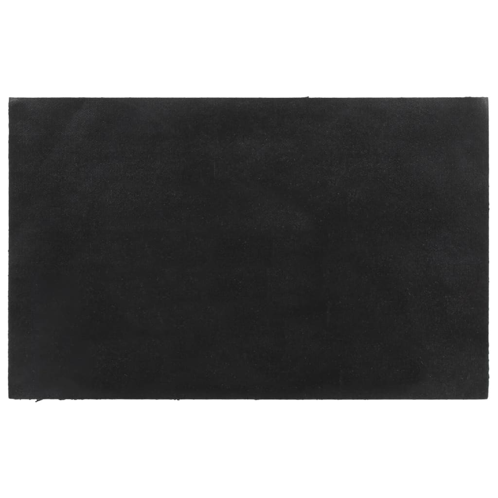 Door Mat Dark Grey 50x80 cm Tufted Coir