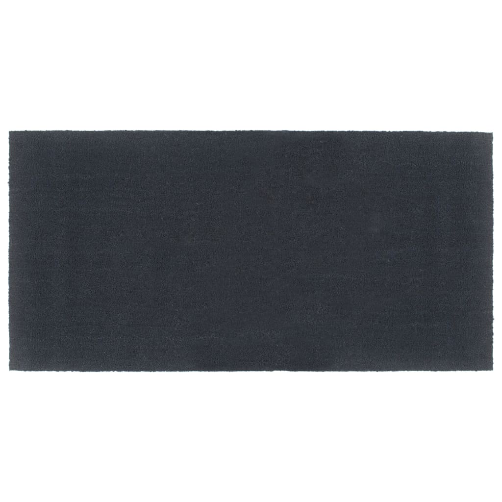Door Mat Dark Grey 100x200 cm Tufted Coir