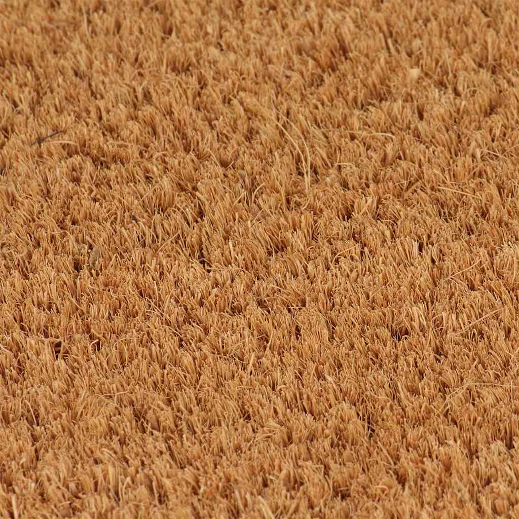 Door Mat Natural 100x200 cm Tufted Coir