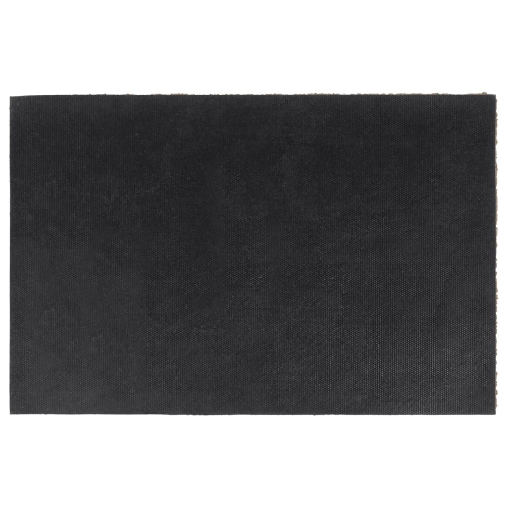 Door Mat Natural 40x60 cm Tufted Coir
