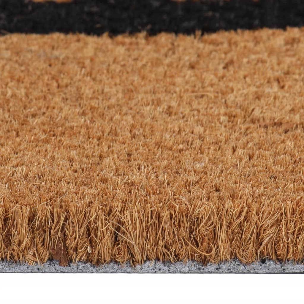 Door Mat Natural 40x60 cm Tufted Coir
