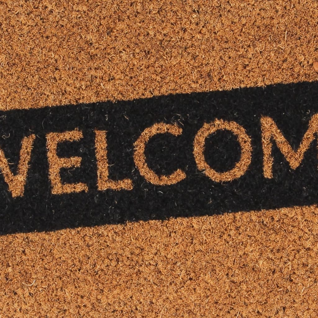 Door Mat Natural 40x60 cm Tufted Coir