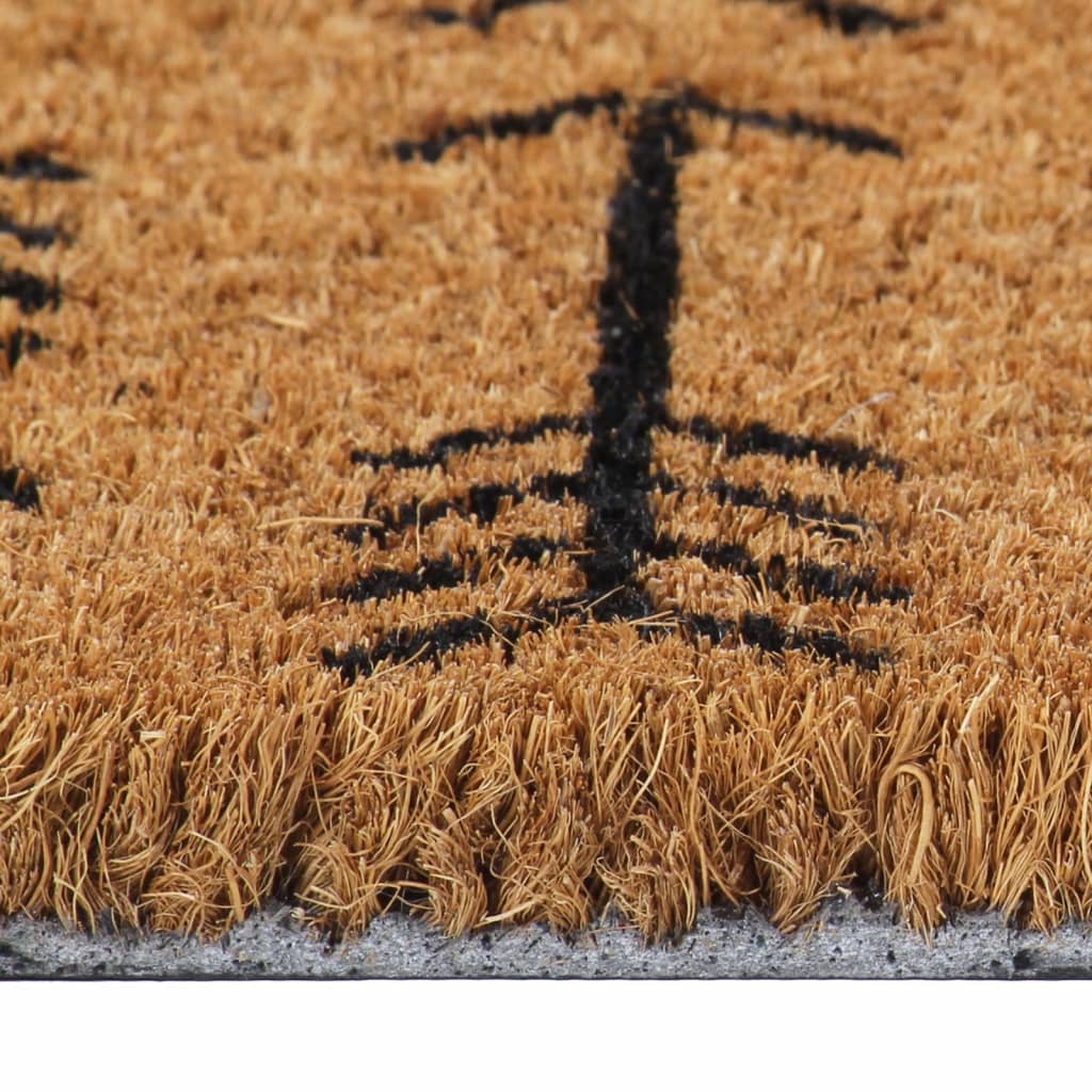 Door Mat Natural 40x60 cm Tufted Coir