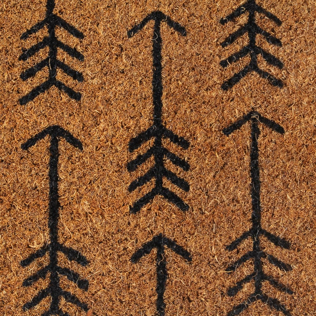 Door Mat Natural 40x60 cm Tufted Coir
