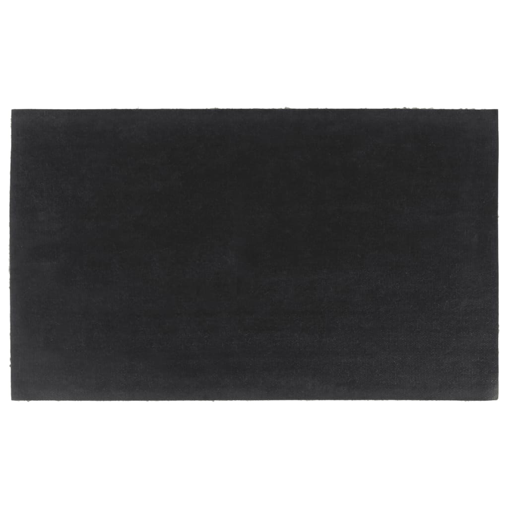Door Mat Natural 45x75 cm Tufted Coir