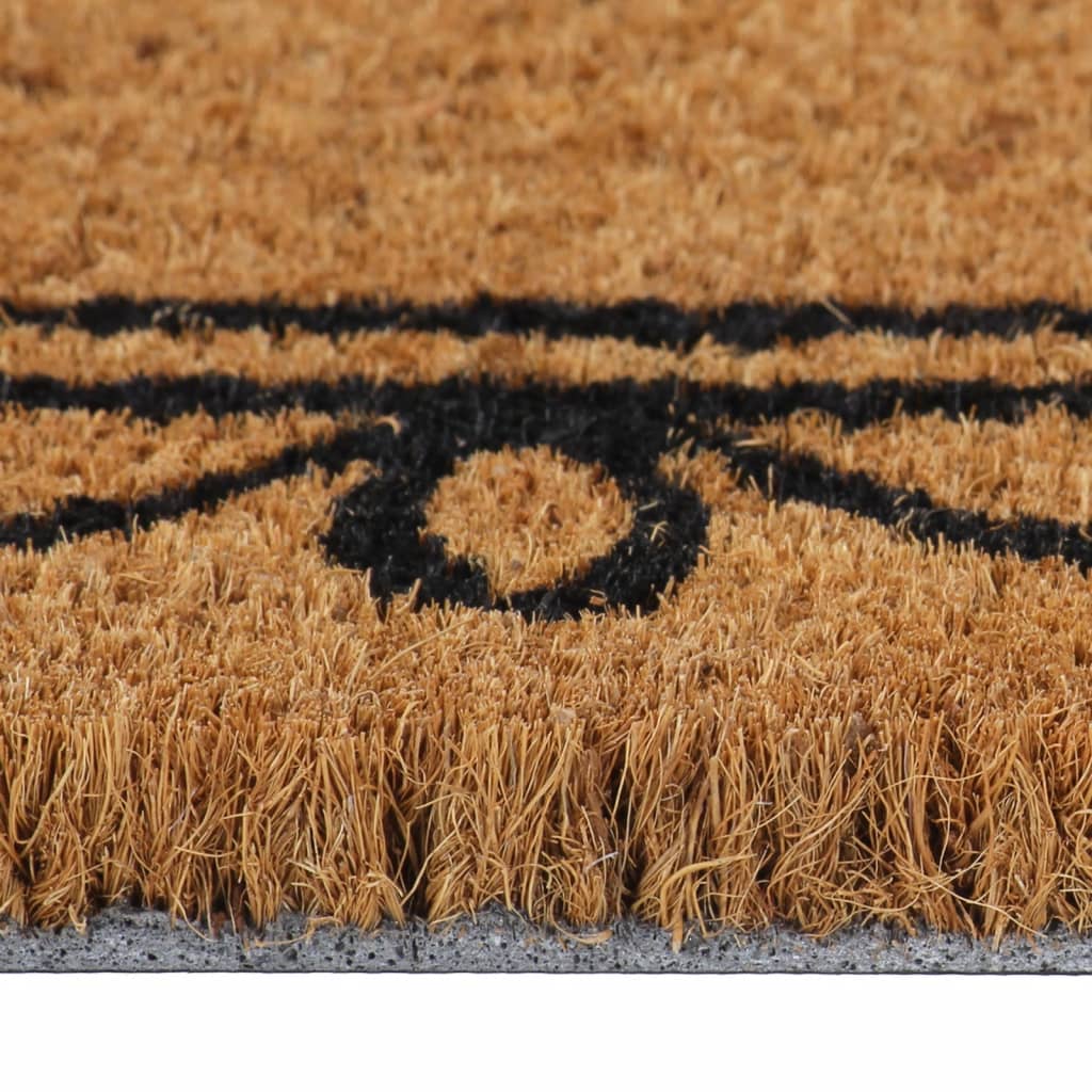 Door Mat Natural 40x60 cm Tufted Coir